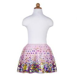 JUPE ROSE À PAILLETTES POUR LA FÊTE